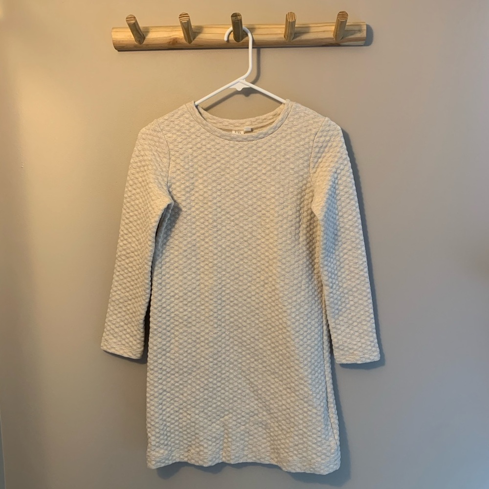 Girls 3/4 Sleeve Gap Dress
